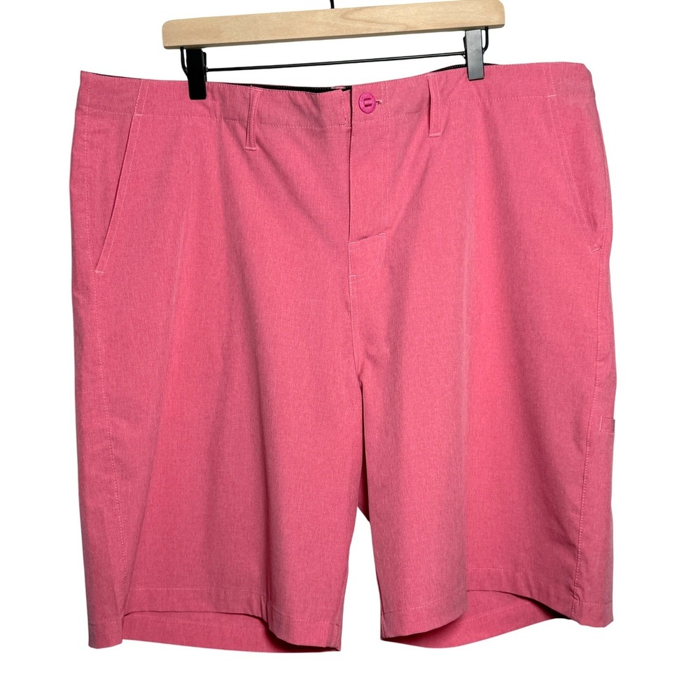 Salt Life Mens Board Shorts 42 Pink Vapor Stretch Swim LX-QD‎ Transition